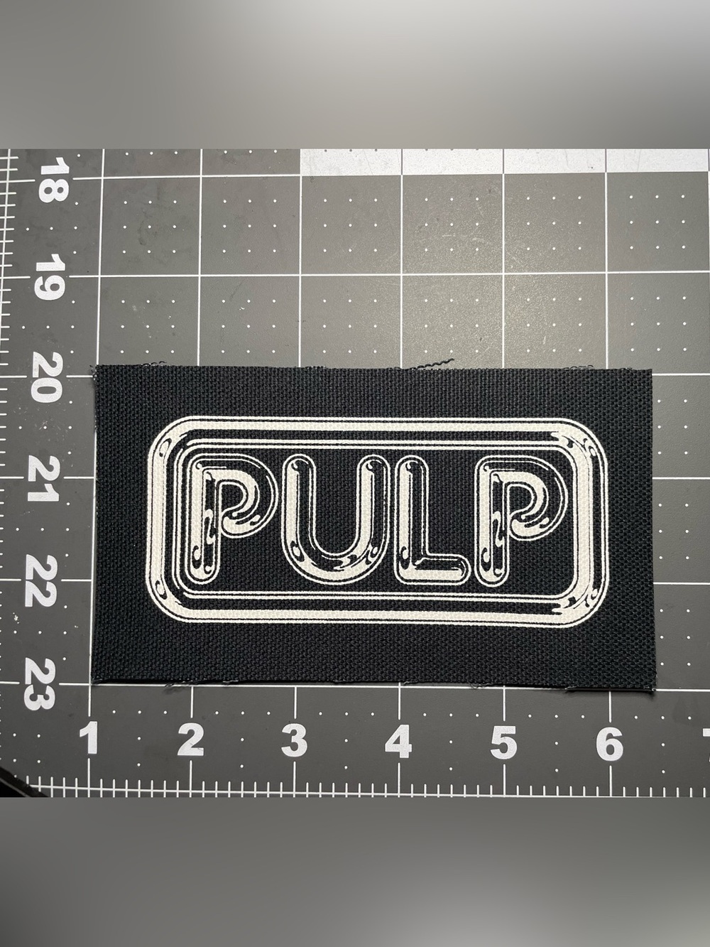 Pulp canvas patch